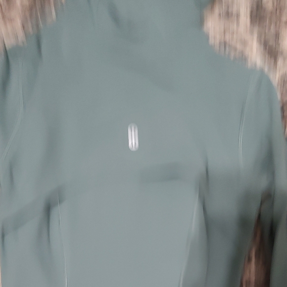 Women's Teal Hooded Jacket - Picture 3 of 4